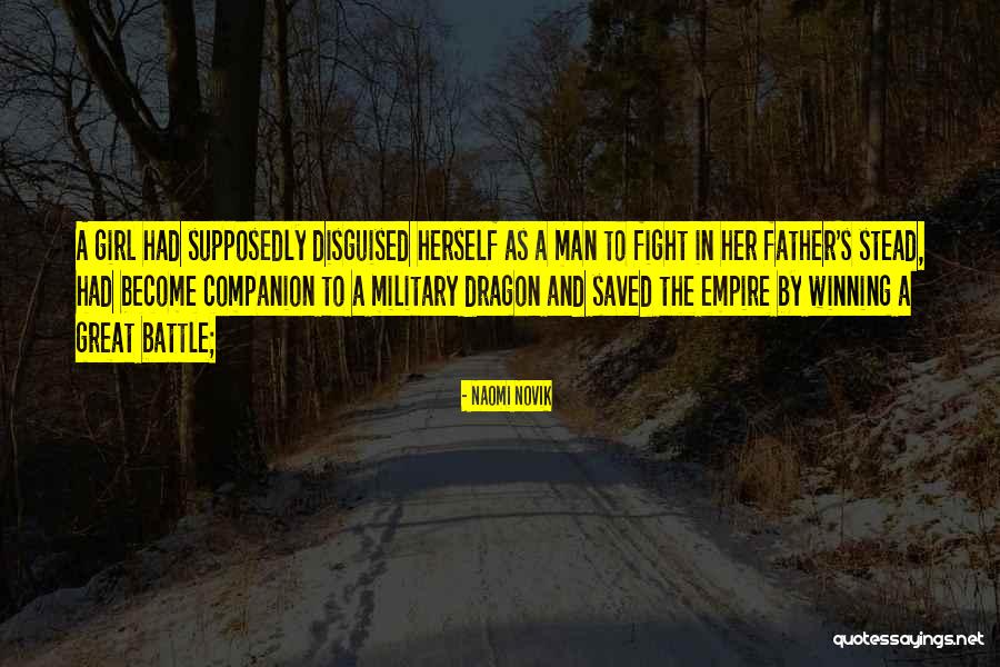 A Girl And Her Father Quotes By Naomi Novik A Girl And Her Father Quotes By Naomi Novik