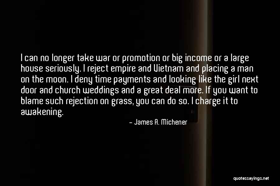 A Girl And The Moon Quotes By James A. Michener A Girl And The Moon Quotes By James A. Michener