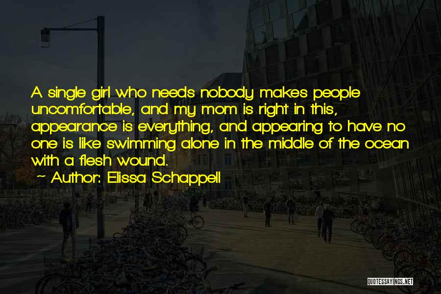 A Girl And The Ocean Quotes By Elissa Schappell