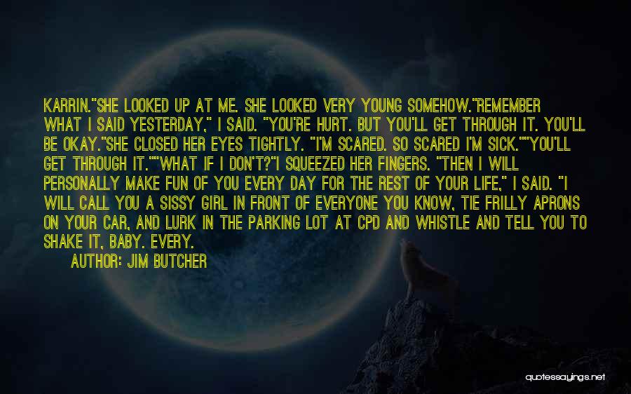 A Girl I Like Quotes By Jim Butcher