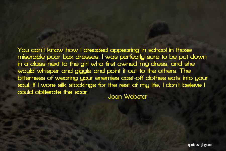 A Girl In A Dress Quotes By Jean Webster A Girl In A Dress Quotes By Jean Webster