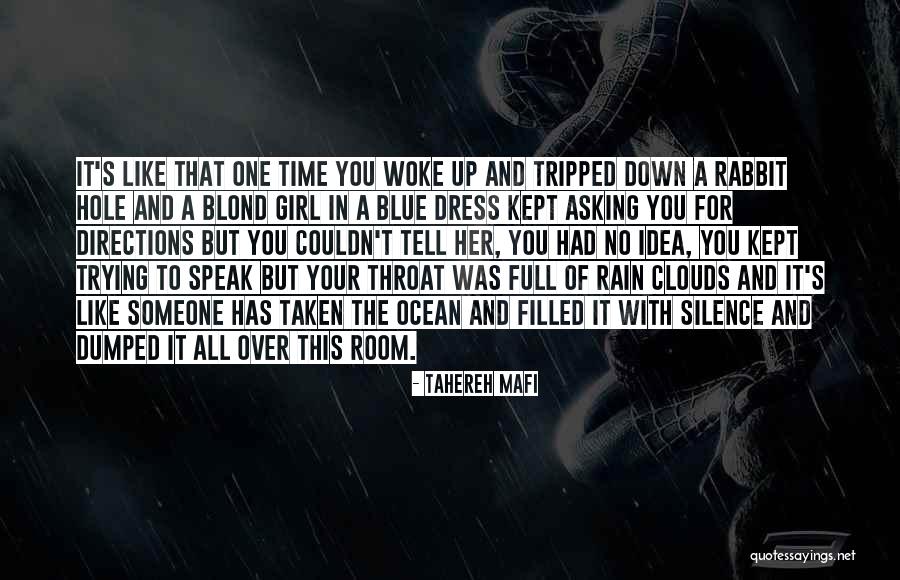 A Girl In A Dress Quotes By Tahereh Mafi A Girl In A Dress Quotes By Tahereh Mafi