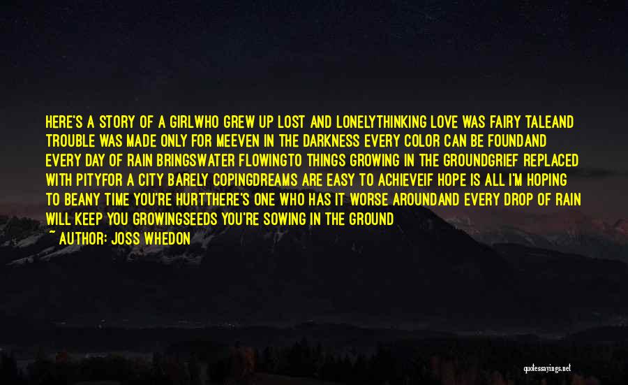 A Girl In The City Quotes By Joss Whedon