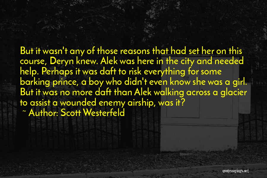 A Girl In The City Quotes By Scott Westerfeld