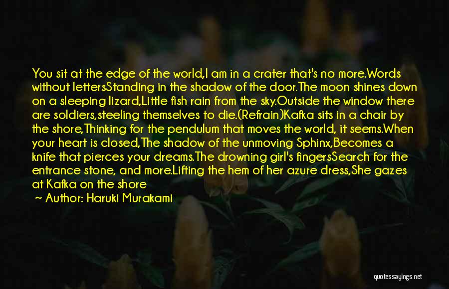 A Girl In The Rain Quotes By Haruki Murakami