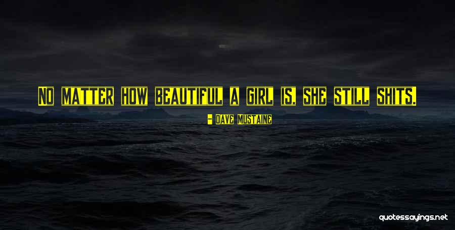 A Girl Is Only As Beautiful As Quotes By Dave Mustaine A Girl Is Only As Beautiful As Quotes By Dave Mustaine