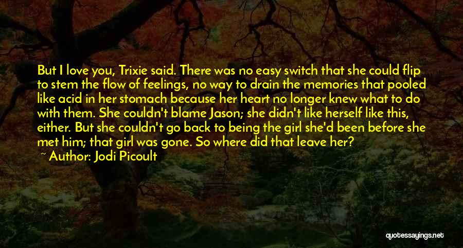 A Girl Not Being Easy To Get Quotes By Jodi Picoult