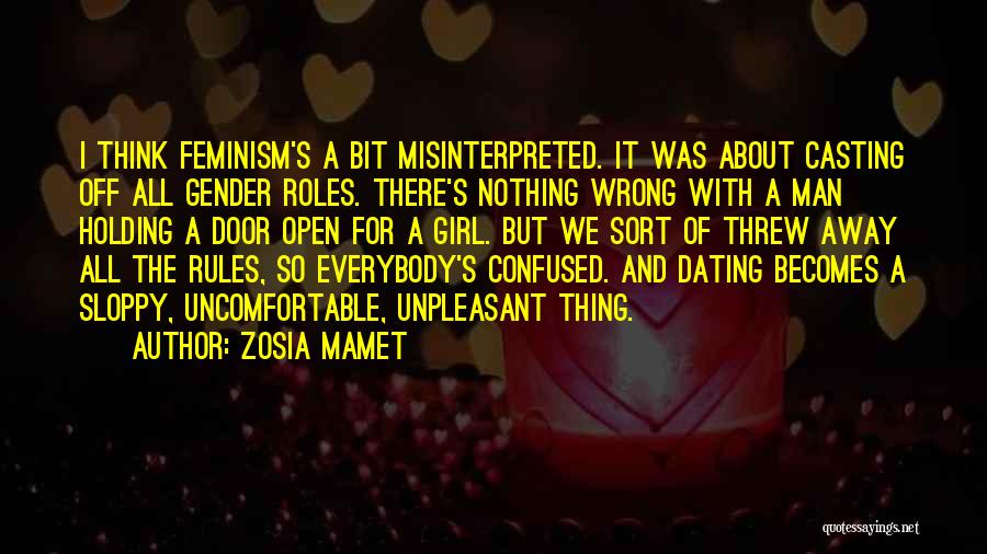 A Girl Who Is Confused Quotes By Zosia Mamet