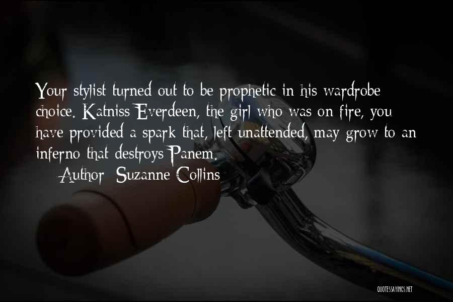 A Girl Who Left You Quotes By Suzanne Collins