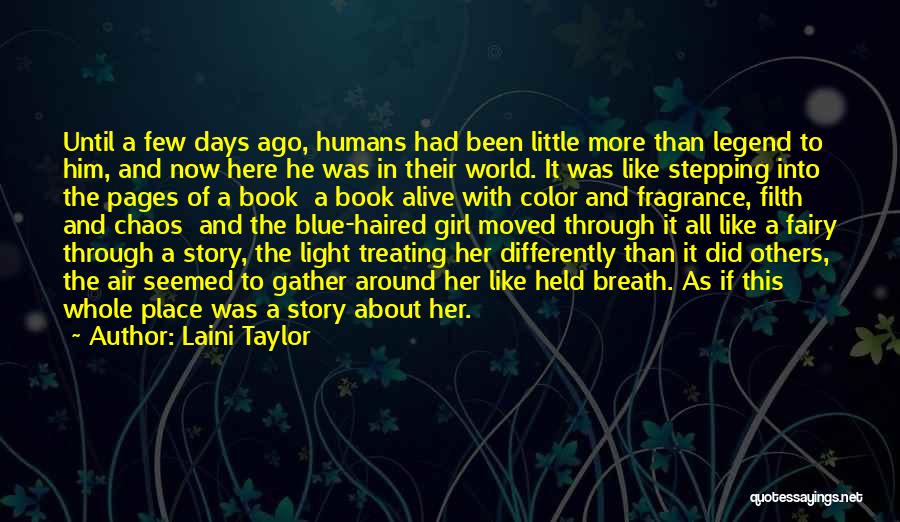 A Girl Who Moved On Quotes By Laini Taylor