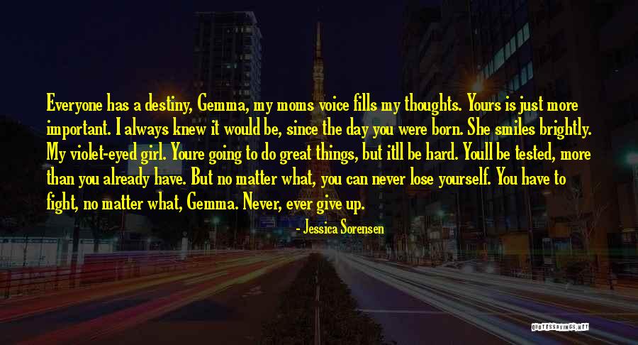 A Girl Who Smiles Quotes By Jessica Sorensen