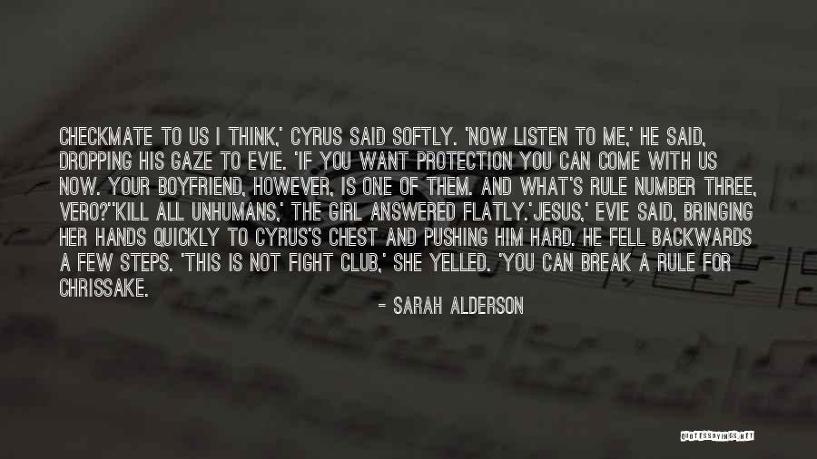 A Girl With A Boyfriend Quotes By Sarah Alderson A Girl With A Boyfriend Quotes By Sarah Alderson