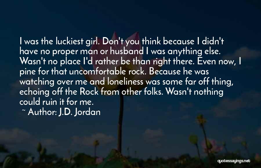 A Girl With Confidence Quotes By J.D. Jordan