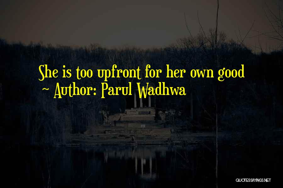 A Girl With Confidence Quotes By Parul Wadhwa