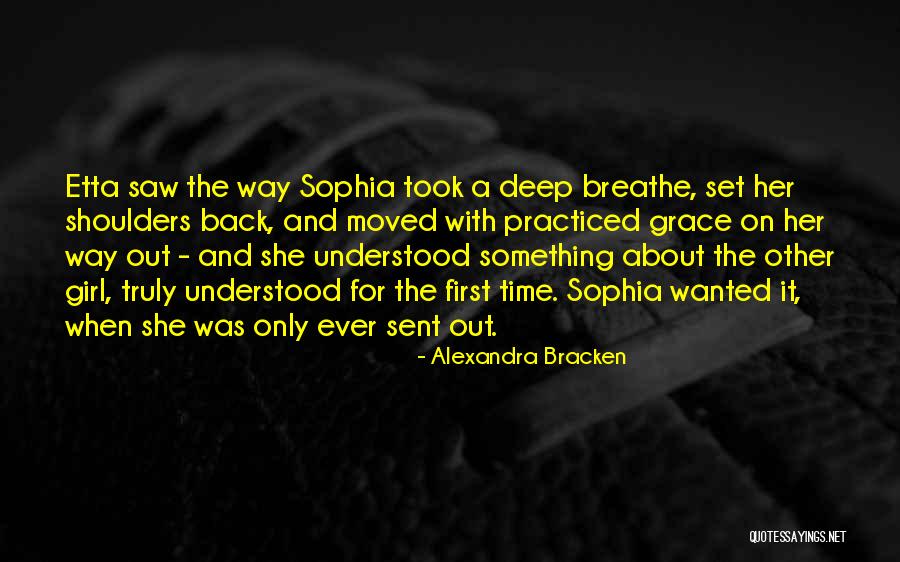 A Girl With Quotes By Alexandra Bracken