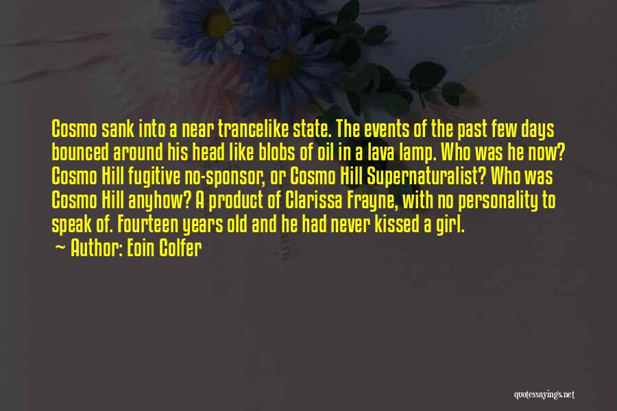 A Girl's Personality Quotes By Eoin Colfer