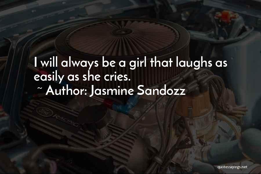 A Girl's Personality Quotes By Jasmine Sandozz