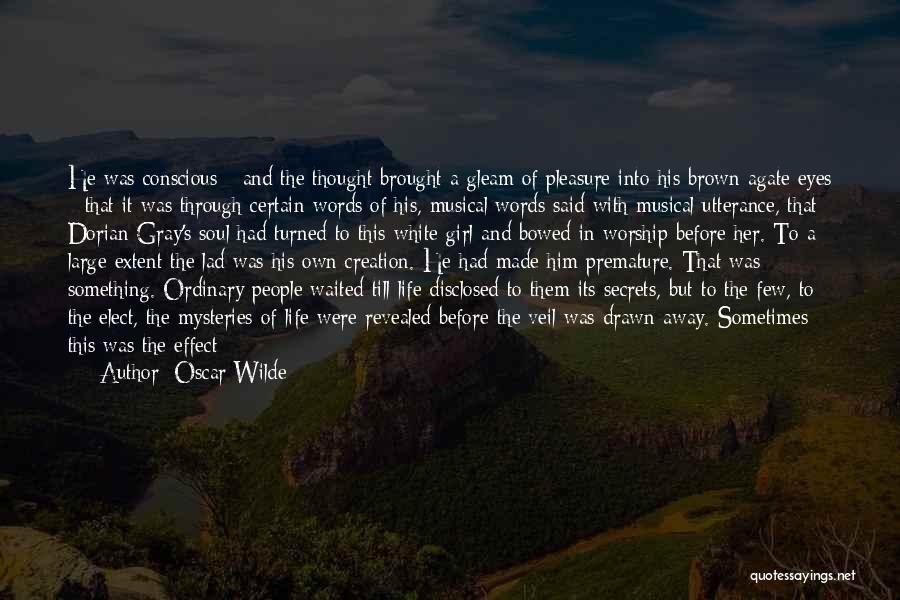 A Girl's Personality Quotes By Oscar Wilde