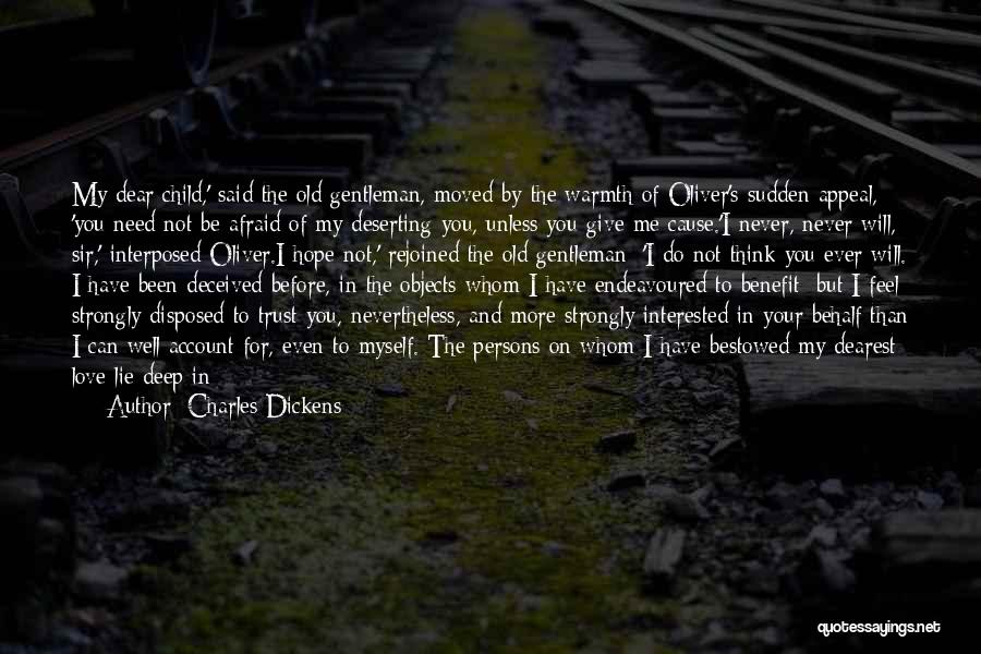 A Give Up Quotes By Charles Dickens