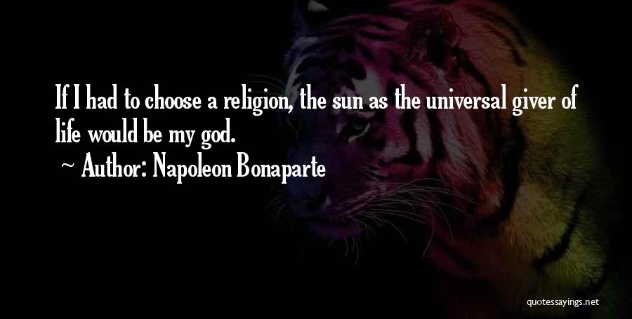A Giver Quotes By Napoleon Bonaparte