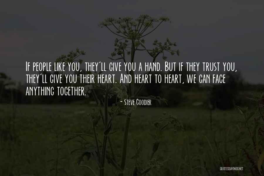 A Giving Heart Quotes By Steve Goodier A Giving Heart Quotes By Steve Goodier