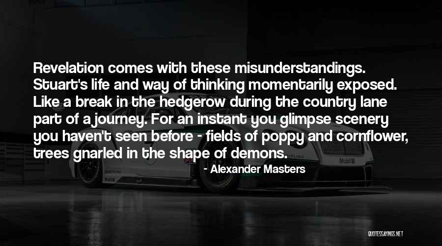 A Glimpse Of You Quotes By Alexander Masters A Glimpse Of You Quotes By Alexander Masters