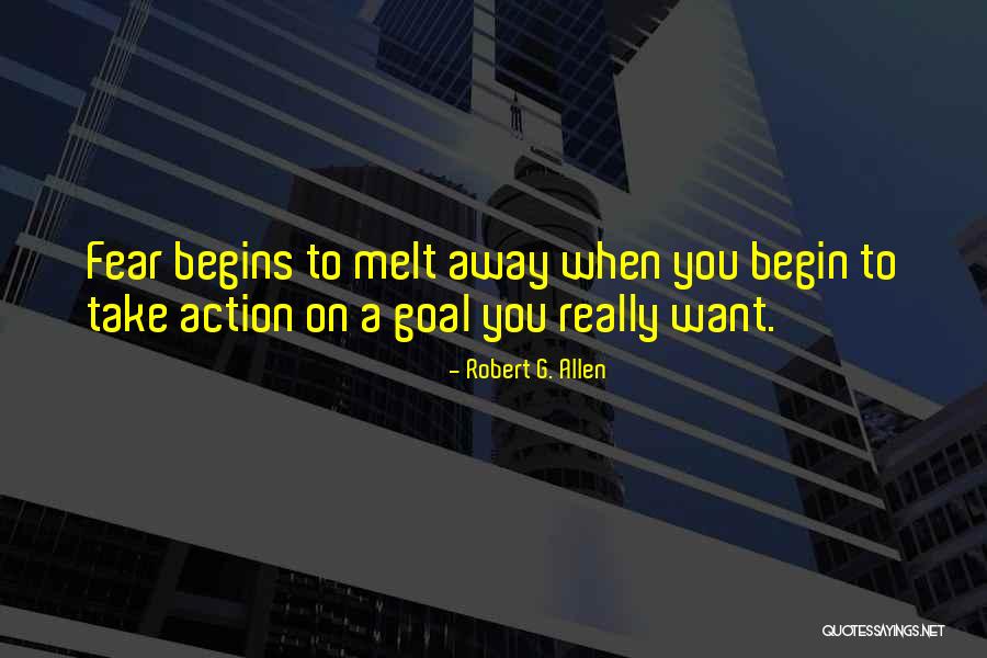 A Goal Without Action Quotes By Robert G. Allen A Goal Without Action Quotes By Robert G. Allen