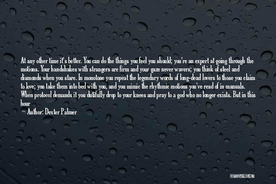 A Godless Society Quotes By Dexter Palmer