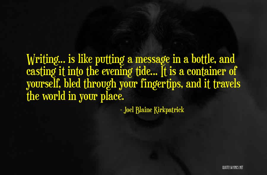 A Godson Quotes By Joel Blaine Kirkpatrick A Godson Quotes By Joel Blaine Kirkpatrick