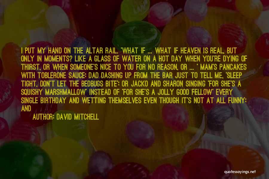 A Good Dad Quotes By David Mitchell