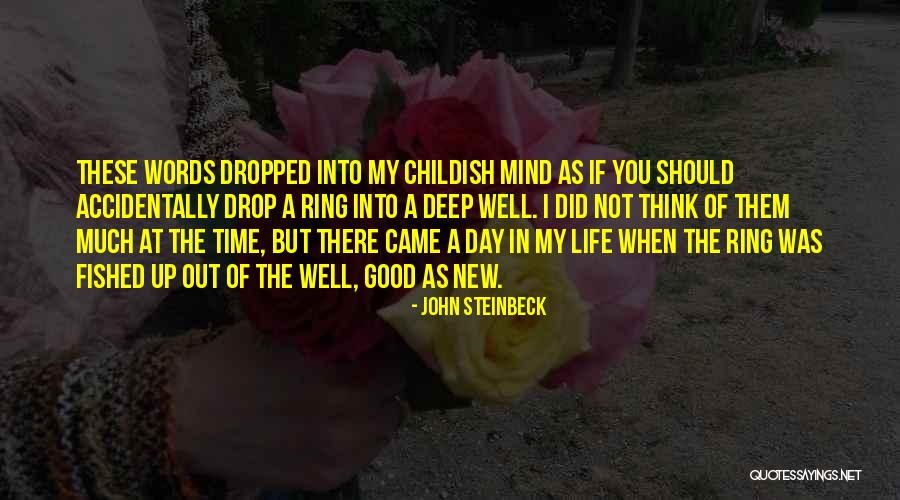 A Good Day Quotes By John Steinbeck