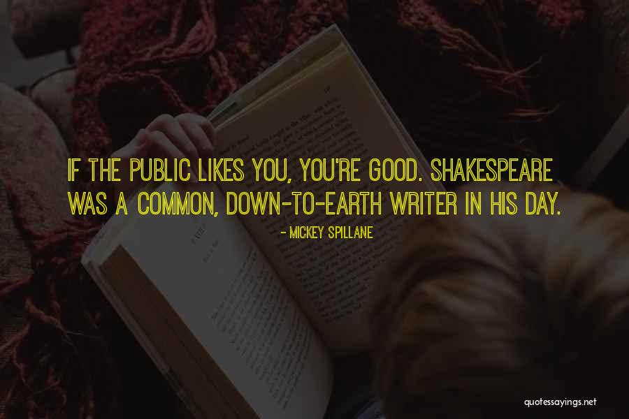 A Good Day Quotes By Mickey Spillane A Good Day Quotes By Mickey Spillane