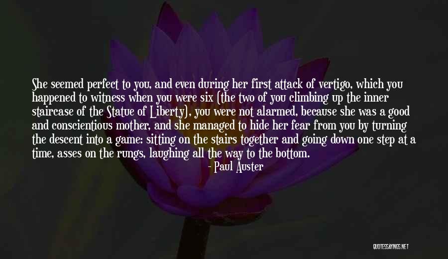 A Good Descent Quotes By Paul Auster A Good Descent Quotes By Paul Auster