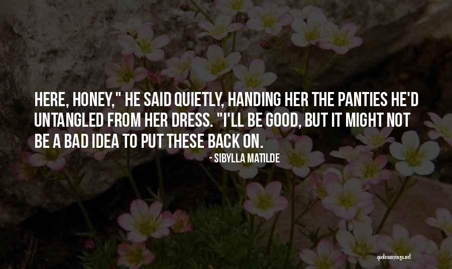 A Good Dress Quotes By Sibylla Matilde A Good Dress Quotes By Sibylla Matilde