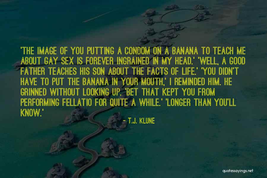A Good Father From A Son Quotes By T.J. Klune A Good Father From A Son Quotes By T.J. Klune