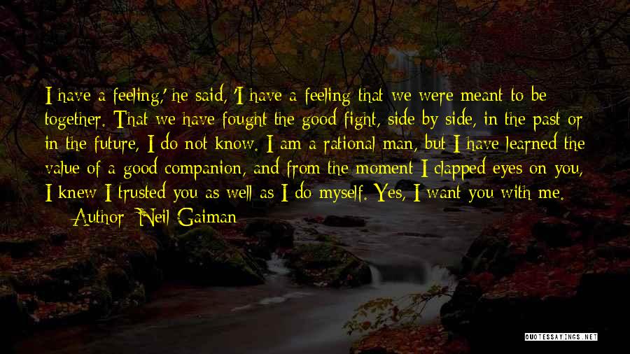 A Good Friendship Quotes By Neil Gaiman