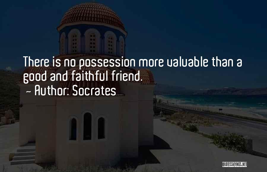 A Good Friendship Quotes By Socrates
