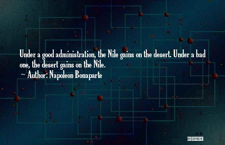 A Good Leadership Quotes By Napoleon Bonaparte