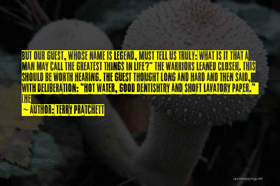 A Good Long Life Quotes By Terry Pratchett