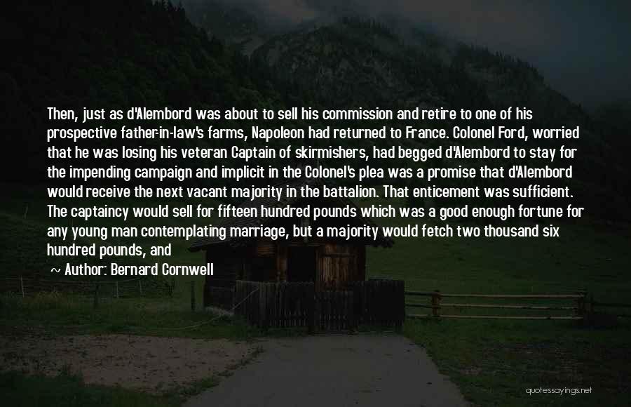 A Good Man And Father Quotes By Bernard Cornwell