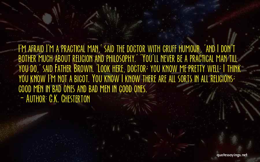 A Good Man And Father Quotes By G.K. Chesterton