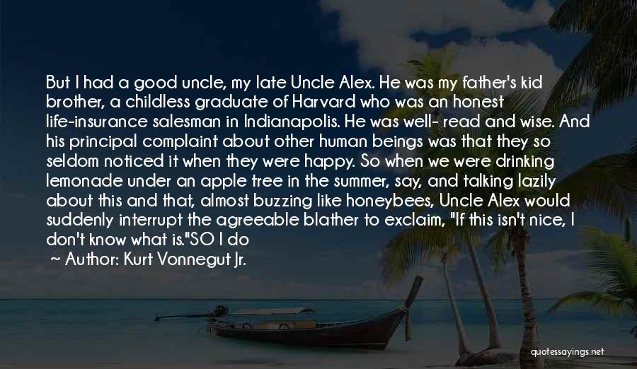 A Good Man And Father Quotes By Kurt Vonnegut Jr.