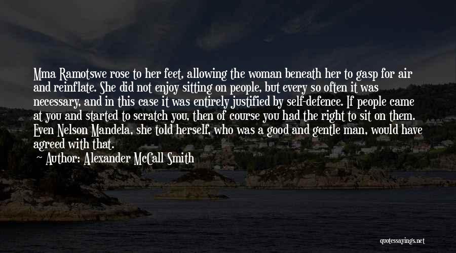 A Good Man And Woman Quotes By Alexander McCall Smith