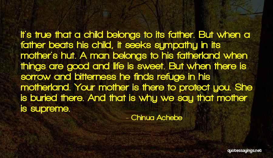 A Good Man In Your Life Quotes By Chinua Achebe