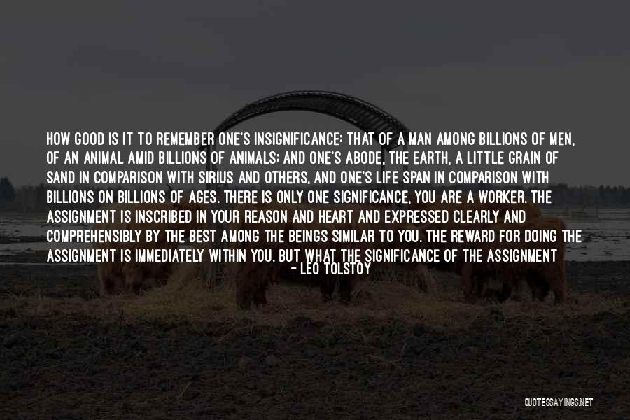 A Good Man In Your Life Quotes By Leo Tolstoy A Good Man In Your Life Quotes By Leo Tolstoy