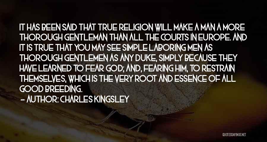 A Good Man Of God Quotes By Charles Kingsley