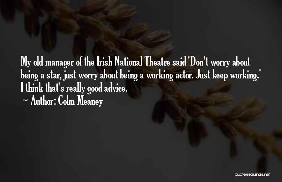 A Good Manager Quotes By Colm Meaney