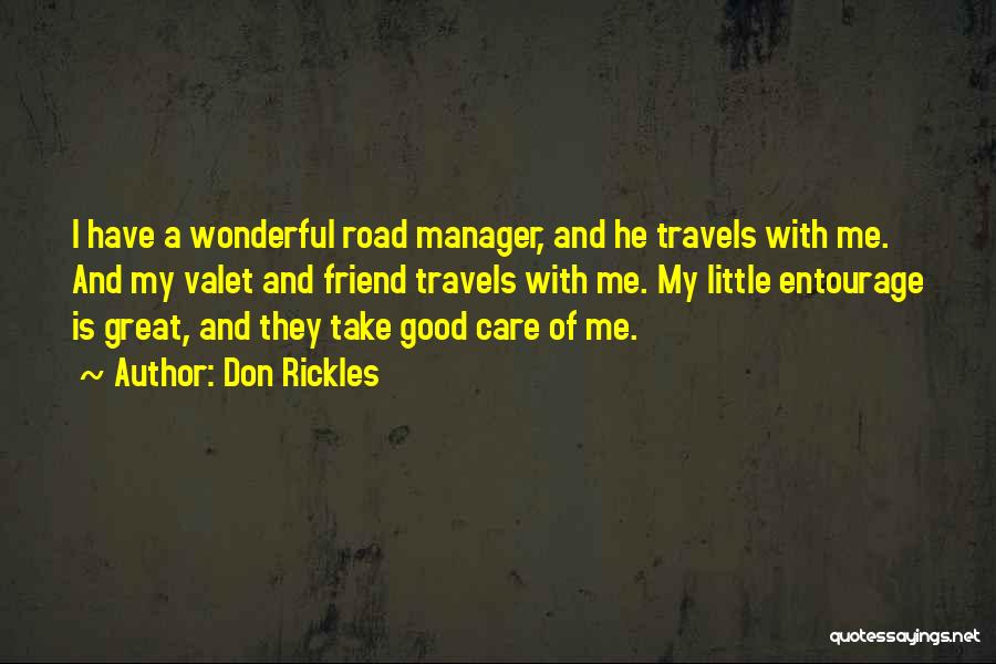 A Good Manager Quotes By Don Rickles