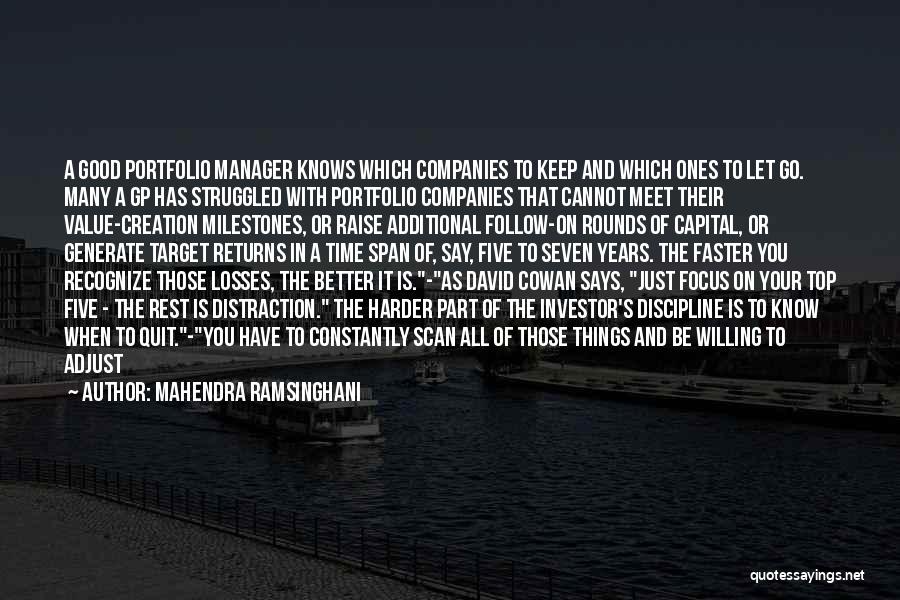 A Good Manager Quotes By Mahendra Ramsinghani