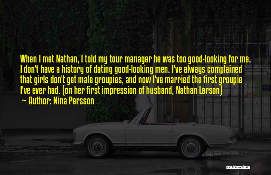 A Good Manager Quotes By Nina Persson